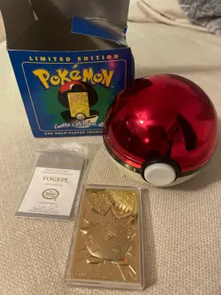 Pokemon 23K Gold Plated Trading Card | Togepi | Burger King Edition - Image 1
