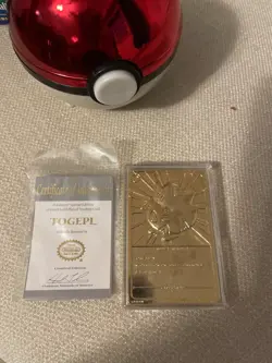 Pokemon 23K Gold Plated Trading Card | Togepi | Burger King Edition - Image 3