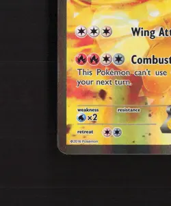 Charizard EX XY121 XY Full Art Black Star Promo Holo Pokemon Card MP - Image 5