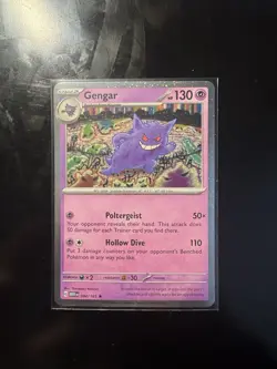 Pokemon TCG Gengar 094/165 Scarlet & Violet 151 Cosmos Holo Sam's Club Exclusive - Image 1