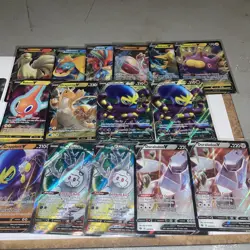POKEMON V HOLO LOT MULTI YEARS AND SETS DRAGONITE ROTOM NINETALES PLUS - Image 1