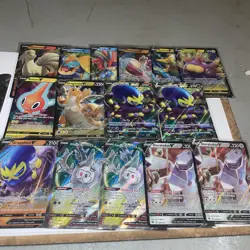 POKEMON V HOLO LOT MULTI YEARS AND SETS DRAGONITE ROTOM NINETALES PLUS - Image 2