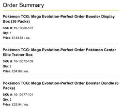 PRESALE Pokemon Perfect Order: POKEMON CENTRE BUNDLE (1xBDB/2xBB/2x PC ETB) NEW! - Image 2