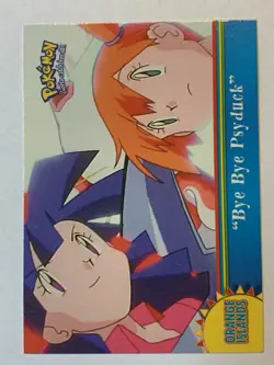 2000 Topps Pokemon #OR8 "Bye, Bye Psyduck" (B) TV Animation Series 3 - Image 1