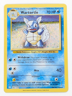 WARTORTLE 002/034 - POKEMON TCG CLASSIC COLLECTION - HOLO - NM/M - Image 1