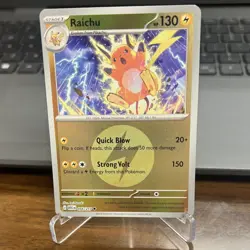 Pokemon Pikachu and Raichu Ascended Heroes Reverse Holo Electric Energy NM - Image 4