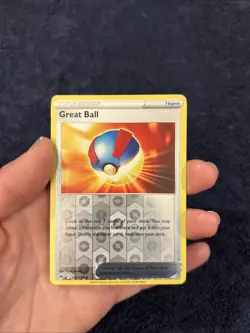 Pokemon - Great Ball 132/159 - Reverse Holo - Crown Zenith - NM/M - Image 4
