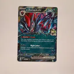N's Zoroark ex 098/159 Double Rare Journey Together Pokemon NM/M JTG - Image 1