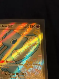 Pokemon TCG Mew EX 216/091 Paldean Fates Full Art Shiny Ultra Rare NM Condition - Image 2