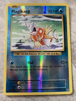 Pokemon TCG - Magikarp - Evolutions - Reverse Holo - 33/108 - Image 1