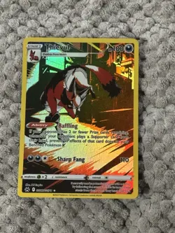Pokemon Thievul GG17/GG70 Crown Zenith Galarian Gallery Ultra Rare Full Art Hol… - Image 1