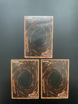 Yugioh Remove Trap SDK-048 Unlimited Edition Common Damaged X3 - Image 2