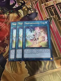 3X Traptantalizing Tune SDBT-EN024 Ultra Rare 1ST ED NM YuGiOh - Image 1