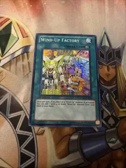 Yugioh Wind-Up Factory GENF-EN054 Super Rare 1st Edition LP - Image 1