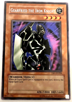 YuGiOh! - Gearfried the Iron Knight Rare - Image 1