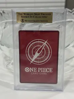 2025 One Piece Monkey D. Luffy Promo Dodgers BGS 10 English *Small Chip On Slab - Image 2