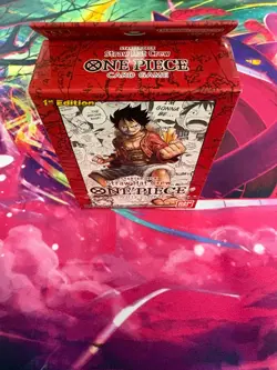 Super Pre Release Deck ST01 Straw Hat Crew Sealed One Piece Sealed 1st Edition - Image 2