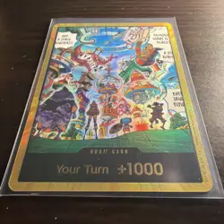 Egghead OP14 Gold Don!! Manga Azure Sea's Seven One Piece Card English - Image 1