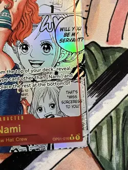 Nami OP01-016 Manga Rare Premium Booster The Best PRB One Piece Card English - Image 5