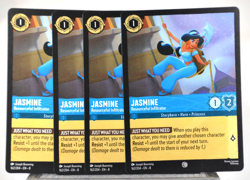 Disney Lorcana TCG Reign of Jafar Jasmine Resourceful Infiltrator 162/204 C x4 - Image 1