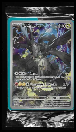 N’s Zekrom 031 Ascended Heroes ETB Factory Sealed Promo Card Pokemon Full Art - Image 3