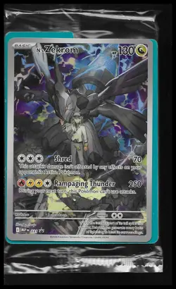 N’s Zekrom 031 Ascended Heroes ETB Factory Sealed Promo Card Pokemon Full Art - Image 5