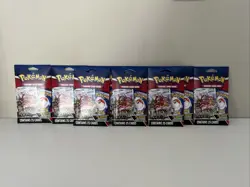 Pokemon Trading Card Game Pack Contains 25 Cards 1 Foil Guaranteed Lot Of 9 - Image 1