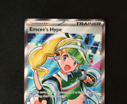 Pokemon Card TCG - Emcees Hype 220/182 - Destined Rivals - Ultra Rare - NM ⭐ - Image 2
