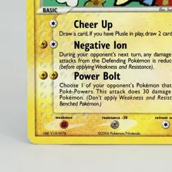 Pokemon Minum 4/17 Holo Card Pop Series 3 Vintage MP+ - Image 5
