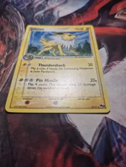 Jolteon 3/17 Holo Rare Pop Series 3 Pokemon Card - MP - Image 3