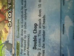 Pokemon Corphish 57/107 Deoxys Reverse Holo Rare LP Single Trading Card - Image 3