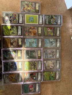 Pokemon CGC Graded Card Lot 20 cards total - Image 1