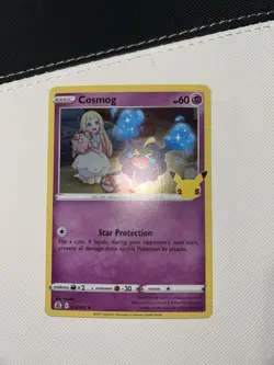 Pokemon Card Cosmog 013/025 Holo Rare Celebrations 25th anniversary TCG NearMint - Image 2