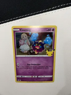 Pokemon Card Cosmog 013/025 Holo Rare Celebrations 25th anniversary TCG NearMint - Image 3