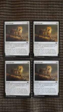 Magic: the Gathering / MtG Ephemerate x4 Modern Horizons 1 - Image 1