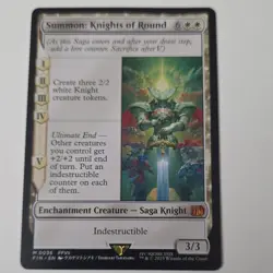 Summon: Knights of Round (Enchantment Creature) Mythic - Final Fantasy 0036 - Image 1