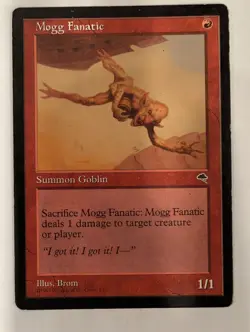Mogg Fanatic - Magic the Gathering MTG Tempest - Image 1