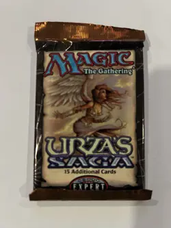 Magic The Gathering Urza's Saga Booster Pack NEW SEALED! - Image 1