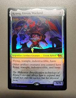Krang, Utrom Warlord (Foil) M Teenage Mutant Ninja Turtles 175 NM - Image 1