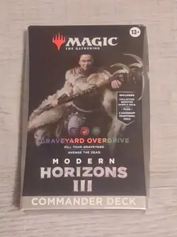 Magic The Gathering Modern Horizons III Graveyard Overdrive Commander Deck - Image 1