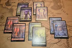 Lot of 10 Phyrexia: All Will Be One Full Art Land 2 of Each NM - Image 1