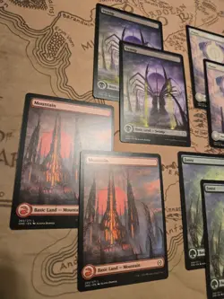 Lot of 10 Phyrexia: All Will Be One Full Art Land 2 of Each NM - Image 2