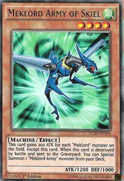 Meklord Army of Skiel LC5D EN164 - YuGiOh Card - Rare - 1ST EDITION - Image 1