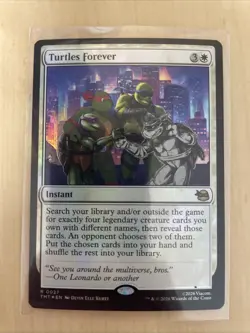 Turtles Forever Teenage Mutant Ninja Turtles Foil - NM - Image 1