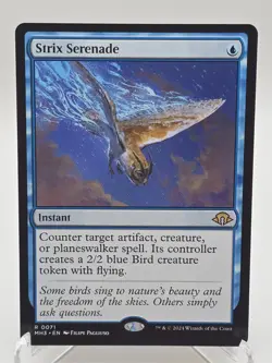 MTG Strix Serenade Modern Horizons 3 MH3 Rare NM Magic The Gathering - Image 1