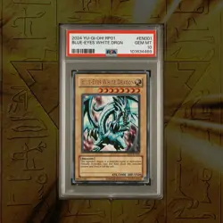 2024 Yu-Gi-Oh! RP01 Blue-Eyes White Dragon #EN001 – PSA GEM MT 10 - Image 1