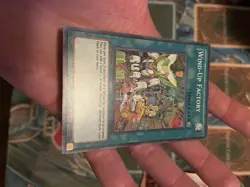 Yugioh Wind-Up Factory GENF-EN054 Super Rare 1st Edition LP - Image 5