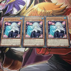 Yugioh! Playset 3x Ghost Sister & Spooky Dogwood Rare - VASM-EN043 1st Edition - Image 1