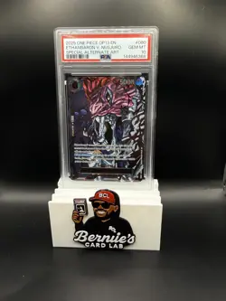 One Piece OP 13 Five Elders Demon Rare God Pack PSA 10 Sequential AA Full Set - Image 3