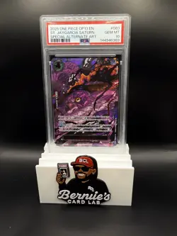 One Piece OP 13 Five Elders Demon Rare God Pack PSA 10 Sequential AA Full Set - Image 5